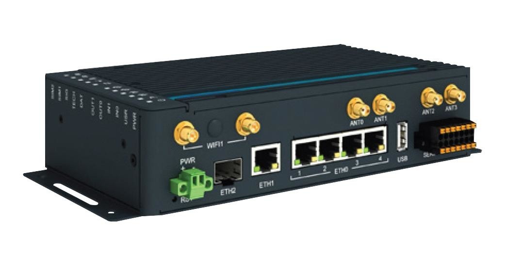 Advantech Icr-4461W3 Gateway, 9 To 48Vdc, 10/100/1000Mbps