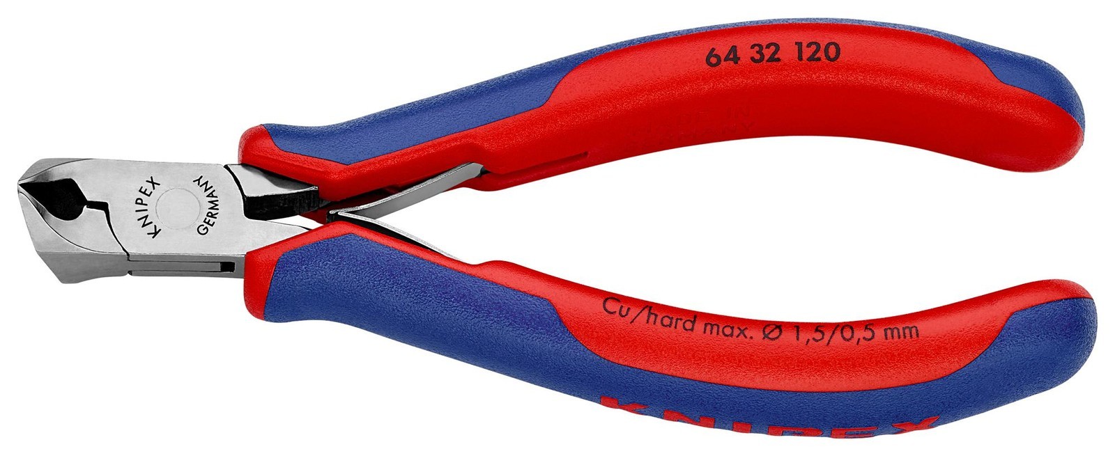 Knipex 64 32 120 Cutter, Oblique, 120mm