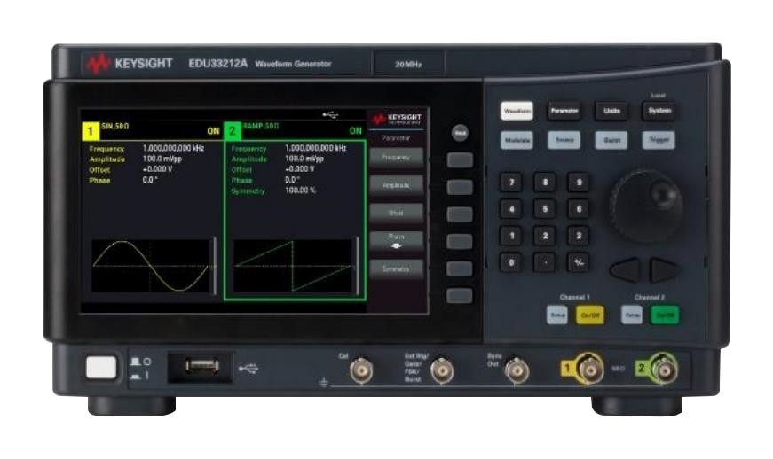 Keysight Technologies Edu33212A Waveform Generator, 20 Mhz, 2-Channel