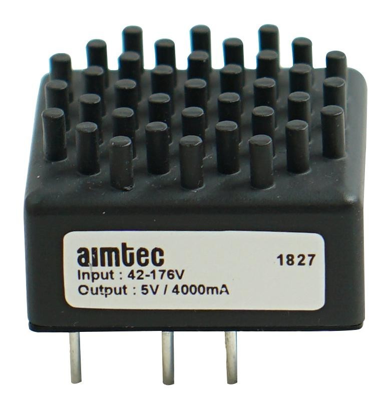 Aimtec Am20Cwr-2412Dzk Dc-Dc Converter, 12/-12V, 0.833/-0.833A