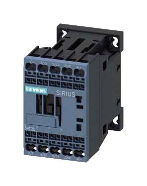 Siemens 3Rt20152Bb42 Contactor, 3Pst-No, 24V, Din Rail/panel