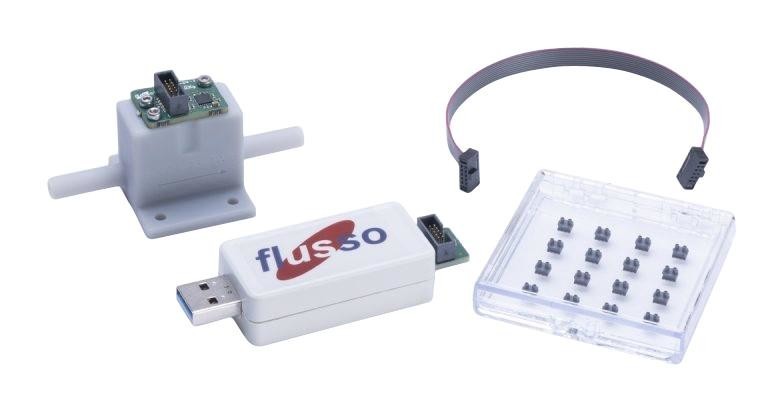 Flusso Fls-110-Ek-630 Eval Kit, Gas Flow Sensor