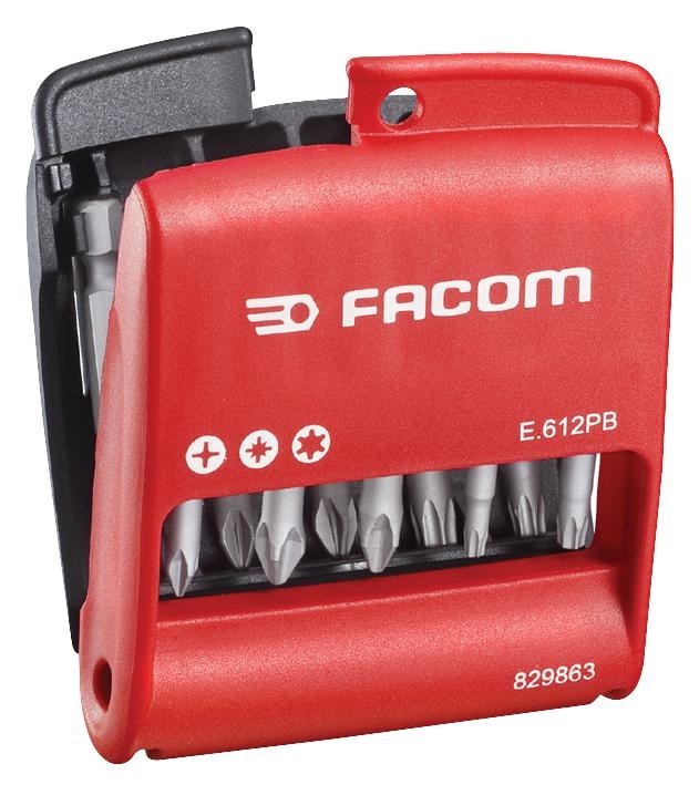 Facom E.612Pb Bit, Set Of 10 Series 6 50mm Long