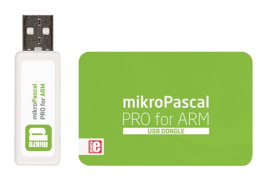 MikroElektronika Mikroe-932 Compiler, Usb Dongle, ARM, Pascal