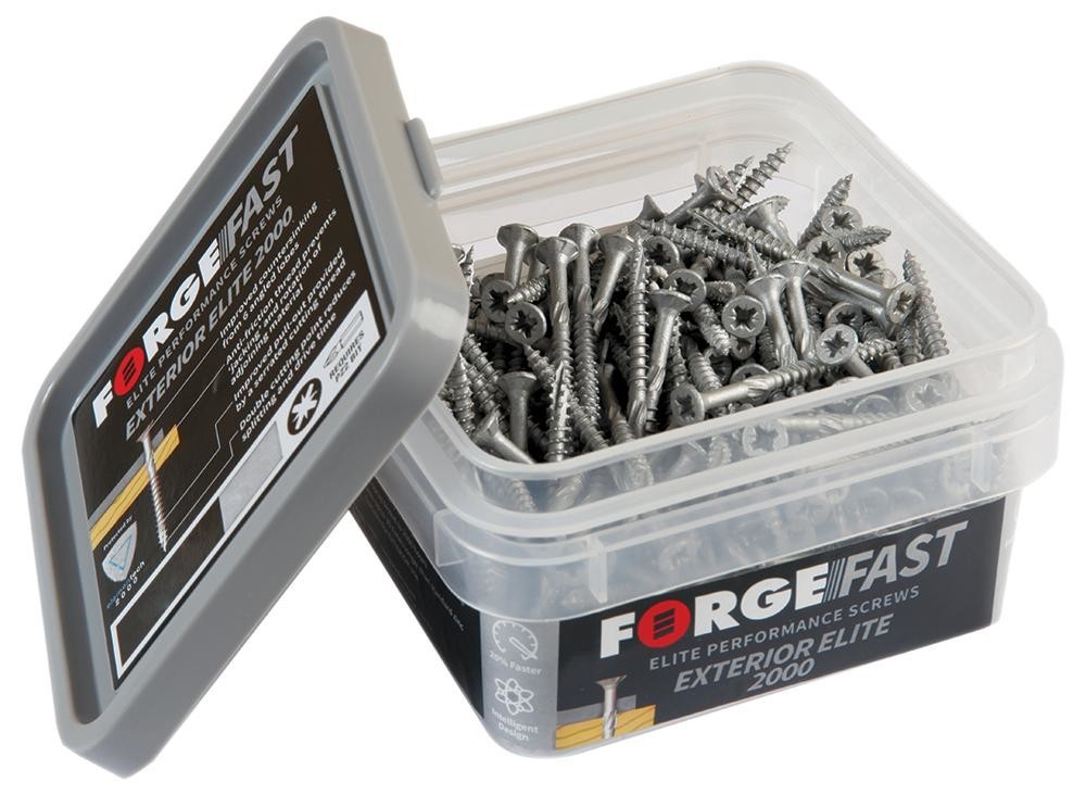 Forgefast Ffe560St Exterior Elite Screw 5.0X60mm (Tub 150)