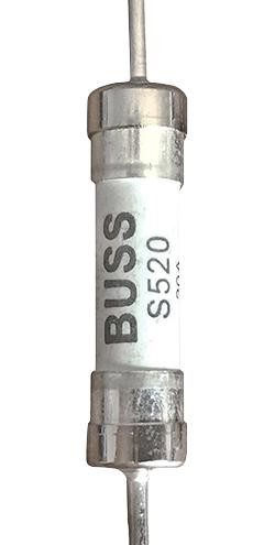 Eaton Electronics Bk-S520-V-15-R Fuse, Axial Lead, Fast Acting, 15A, 250V