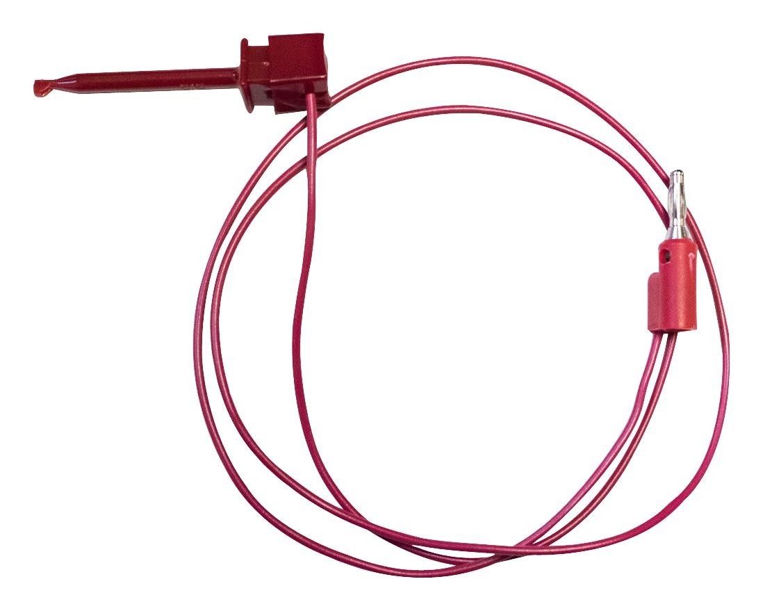 Mueller Electric Bu-1120-A-60-2 Mini Plunger-4mm Banana Plug, Red, 60