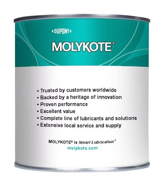 Molykote Molykote G-N Plus, 500G G-N Plus Anti-Seize Paste, Can, 500G