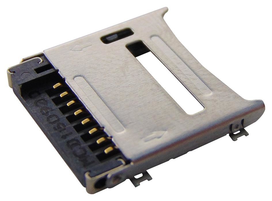 Molex/partner Stock 47219-2001 Connector, Microsd, 8Pos, Hinged