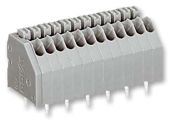 WAGO 250-404. Terminal Block, Wire To Brd, 4Pos, 20Awg