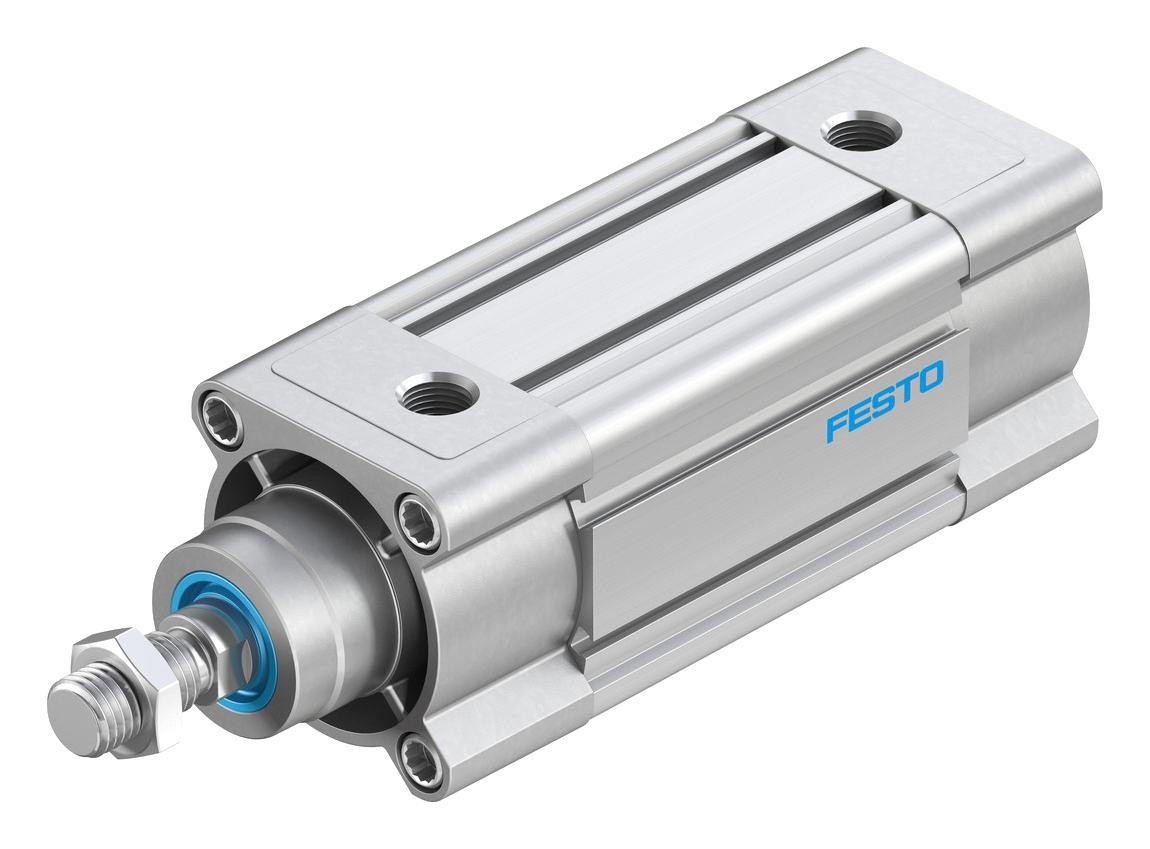 Festo Dsbc-63-70-D3-Ppsa-N3 Cylinder, Dbl Acting, 63mm, 12Bar, 70mm