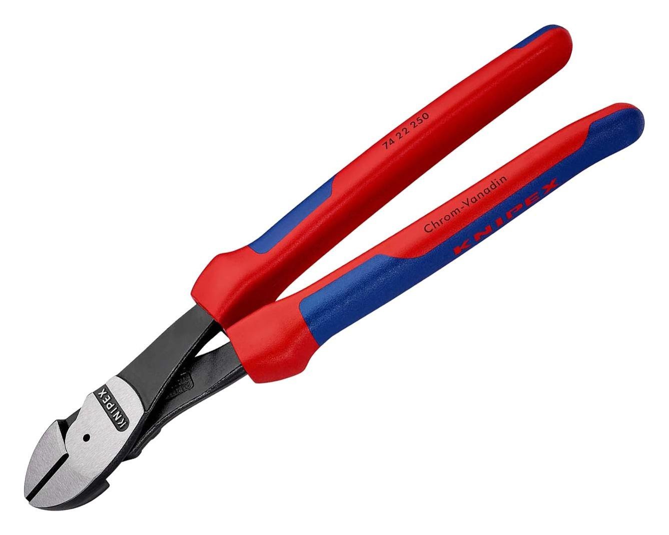 Knipex 74 22 250 Wire Cutter, Diagonal, 250mm