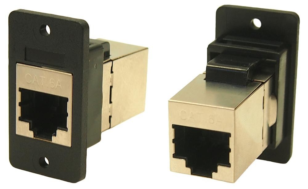 Cliff Electronic Components Cp30625Sx Modular Adapter, 8P Rj45 Jack-Rj45 Jack