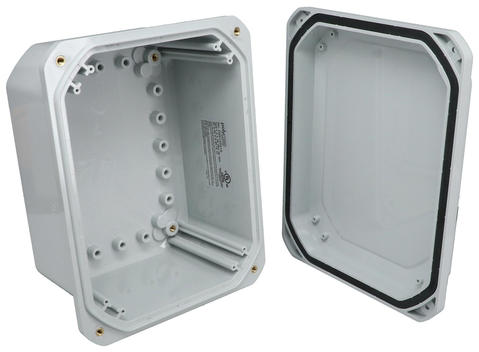 Bud Industries Dps-28708 Enclosure, Outdoor, Pc, Light Grey