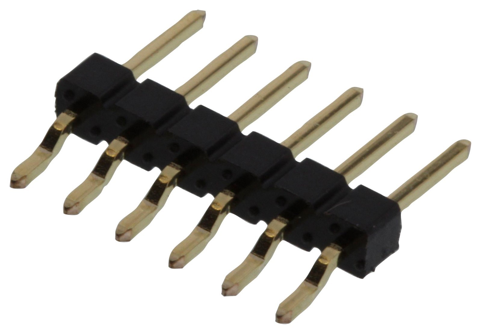 Amphenol Communications Solutions 10027011-106Hlf Connector, R/a Header, 6Pos, 1Row, 2.54mm/smt