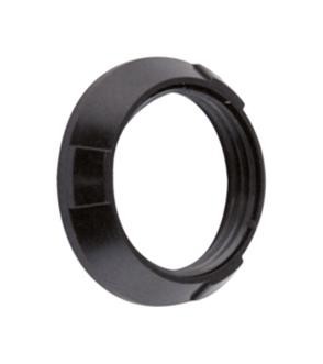 LEMO Pkg.220.un Front Nut, Polysulfone, Black