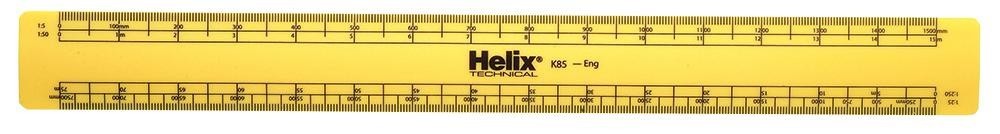 Helix K85010 Engineers Scale Rule