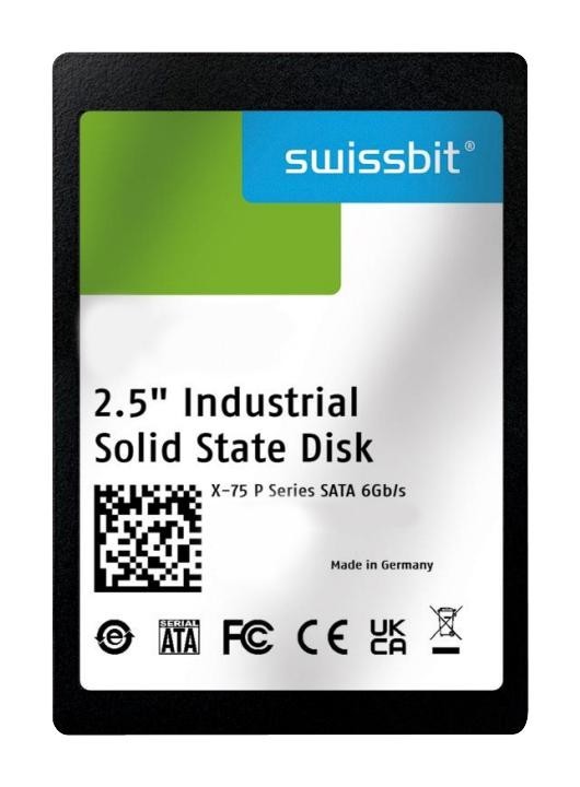 Swissbit Sfsa1T92Q2Ak4Ta-I-8C-216-Std Ssd, Sata Iii, 3D Tlc Nand, 2.5