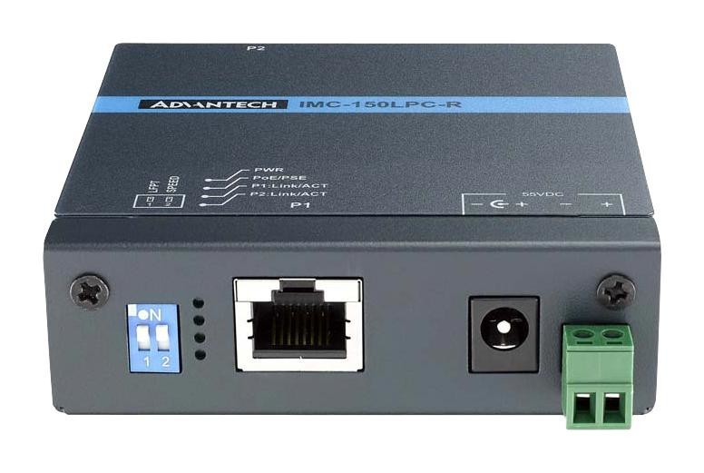 Advantech Imc-150Lpc-R Extender, Poe, 300M, 100Mbps, Remote