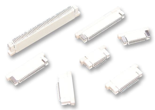 Amp Connectors / Te Connectivity 1-84981-0 Connector, Ffc / Fpc, 1.0mm, 10Way