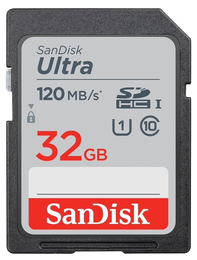 Sandisk Sdsdun4-032G-Gn6In Flash Memory Card, 32Gb, 120Mbps