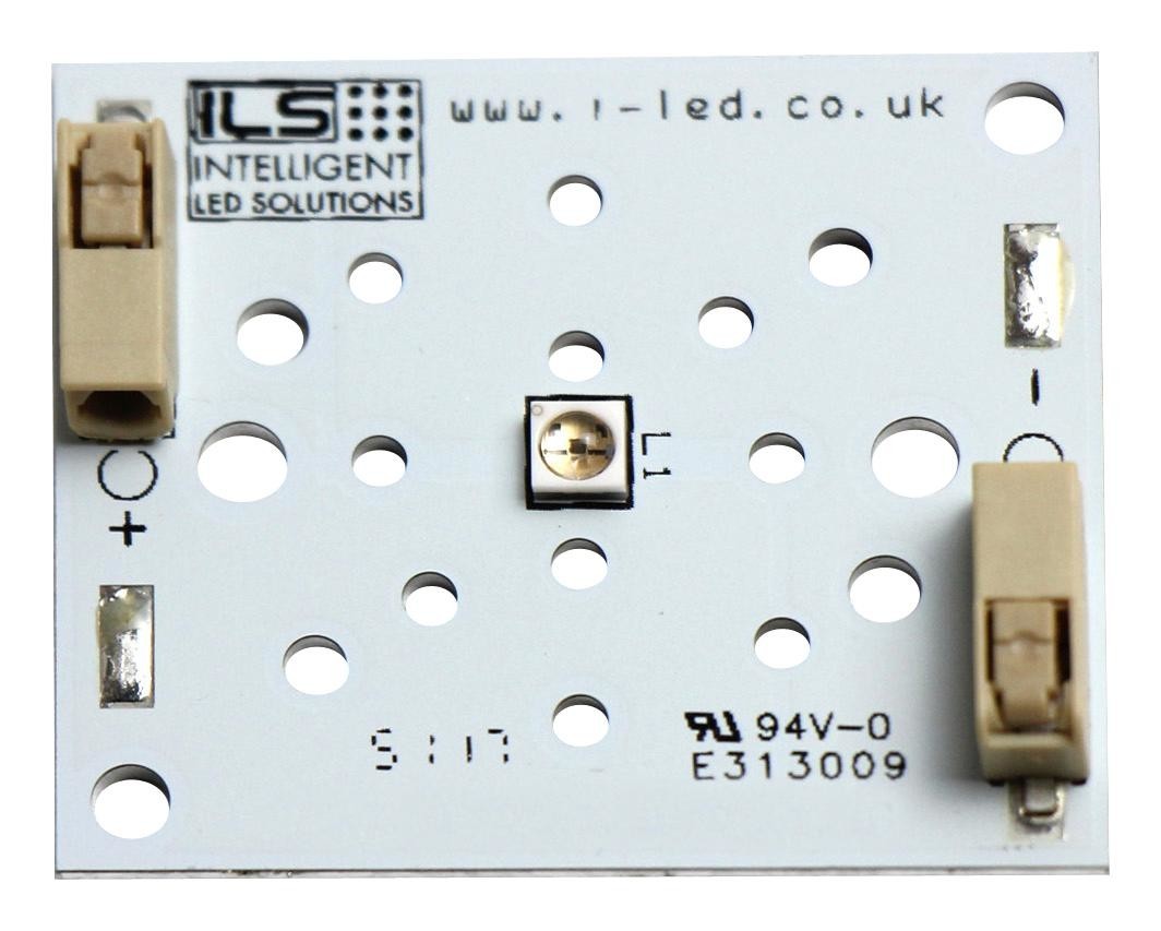 Intelligent Led Solutions Ilr-Zz01-Z265-Ls050-Sc201 Uv Led Module, 1 Chip, 259 To 269Nm