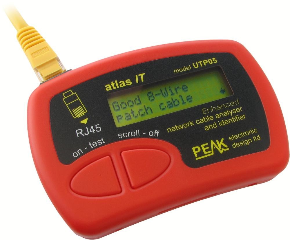 Peak Utp05E Atlas It Network Cable Analyser Kit