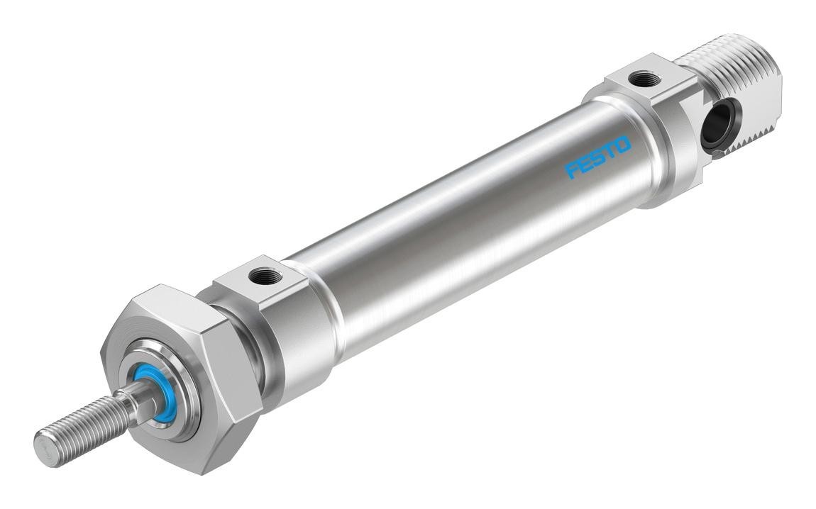 Festo Dsnu-16-35-Pps-A Cylinder, Dbl Acting, 16mm, 10Bar, 35mm