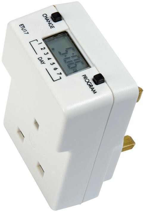 Timeguard Etu17. Plug In 7 Day Digital Timer Slimline