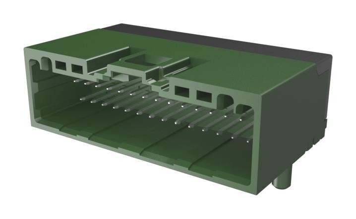 Amphenol Communications Solutions 10168530-128Kblf Connector, R/a Hdr, 28Pos, 2Row, 1.8mm