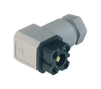 Hirschmann G 4 W 1 F Grey Rect Power Connector, Rcpt, 4Pos, Cable