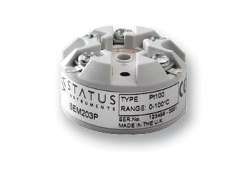 Status Sem203/tc Temp.transmitter, T/c, Push Button Prog