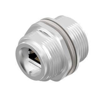 Amphenol Conec 17-101494 In-Line Coupler, Rj45 Jack, 8P8C, Cat5E