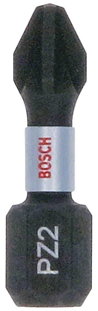 Bosch Professional (Blue) 2607002804 Pozi Impact Control Bits - Pz2 (25Pc)