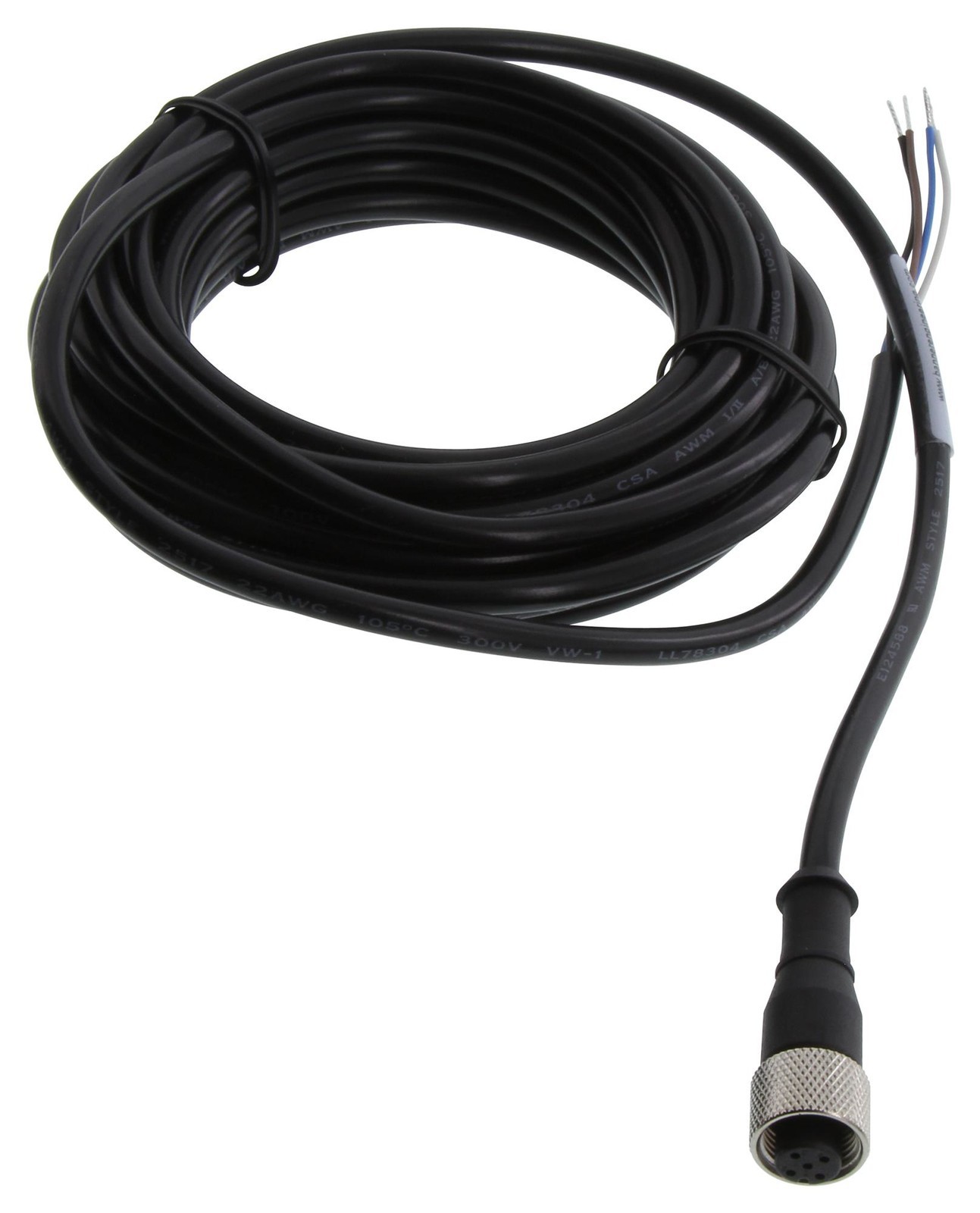 Banner Engineering Mqdc-415. Quick DisConnectorect Cable, M12, 4 Pin Straight