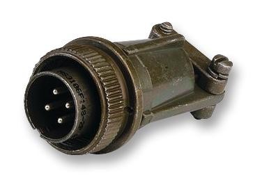 Amphenol Industrial Ms3106E22-2P Connector, Circular, 22-2, 3Way, Size 22