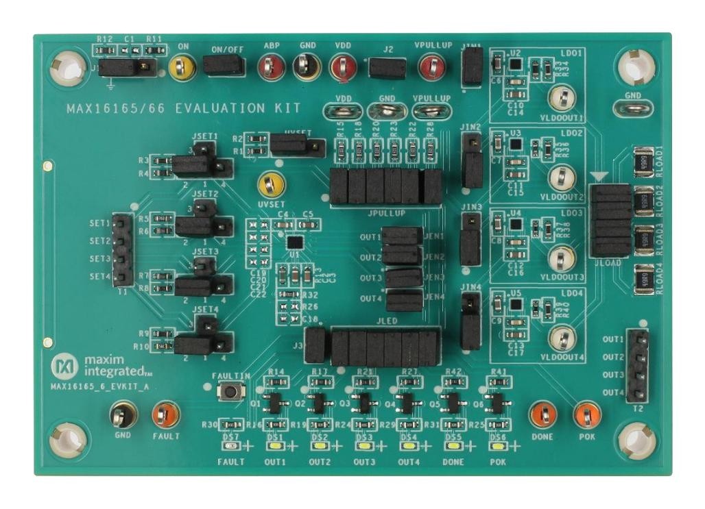 Maxim Integrated/analog Devices Max16166Evkit# Eval Kit, Sequencer / Supervisor