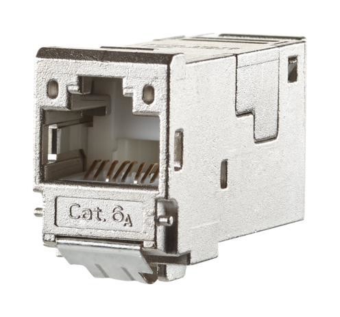 METZ CONNECTorect 130910-I Modular Connector, 8P8C, Rj45 Jack, Cat6A