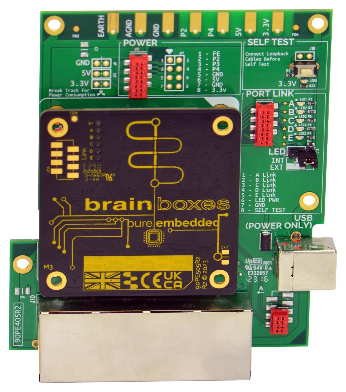 Brainboxes Pe-405 Pure Embedded Evaluation Kit