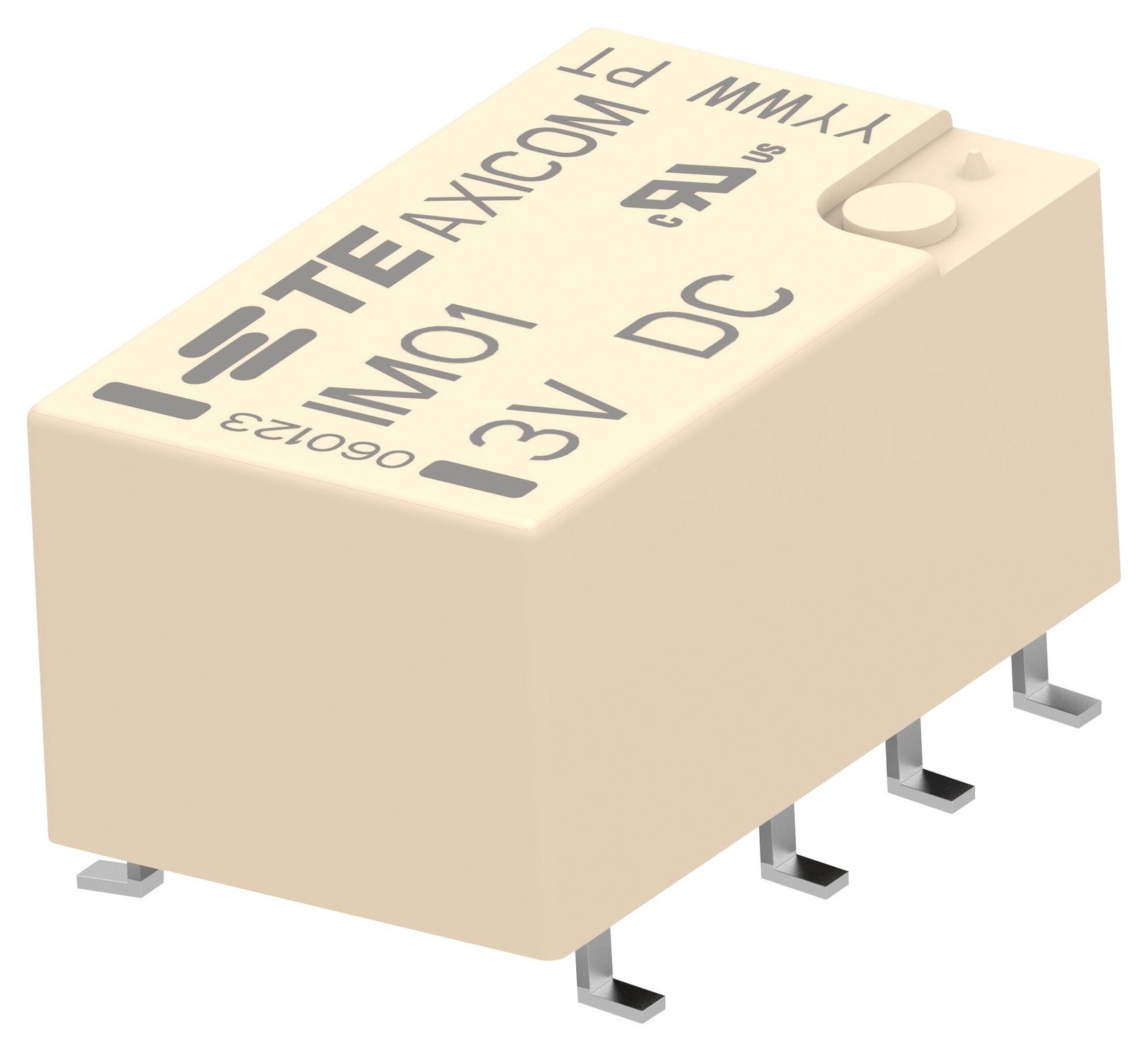 Axicom / Te Connectivity 2-1462040-3 Signal Relay, Dpdt, 2A, 3Vdc, Smd