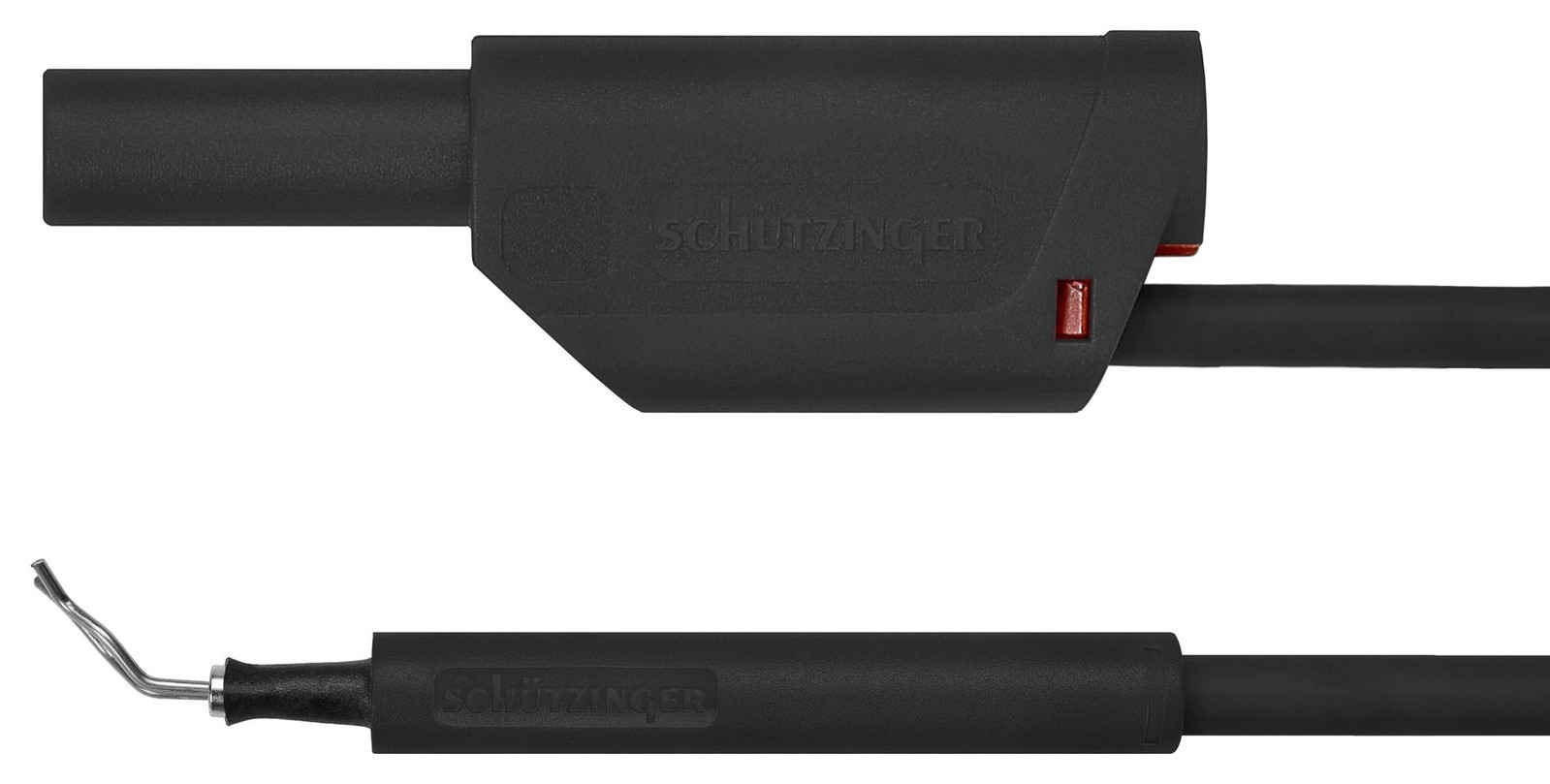 Schutzinger Al 8321 / Zpk / 1 / 50 / Sw Test Lead, Banana Plug-Test Clip, 500mm