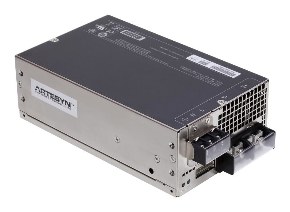Artesyn Embedded Technologies Lcm600W-T-A Power Supply, Ac-Dc, 48V, 14A