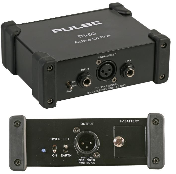 Pulse Di-50 Di Box, Active
