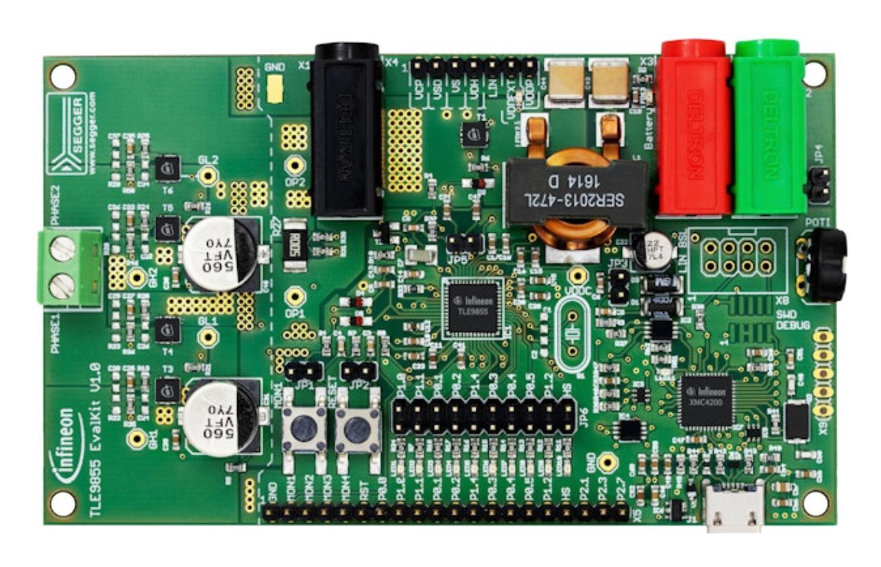 Infineon Tle9855Evalkittobo1 Evaluation Kit, Dc Motor Driver