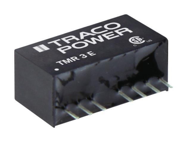 TRACO Power Tmr 3-1222E Dc-Dc Converter, 2 O/p, 3W