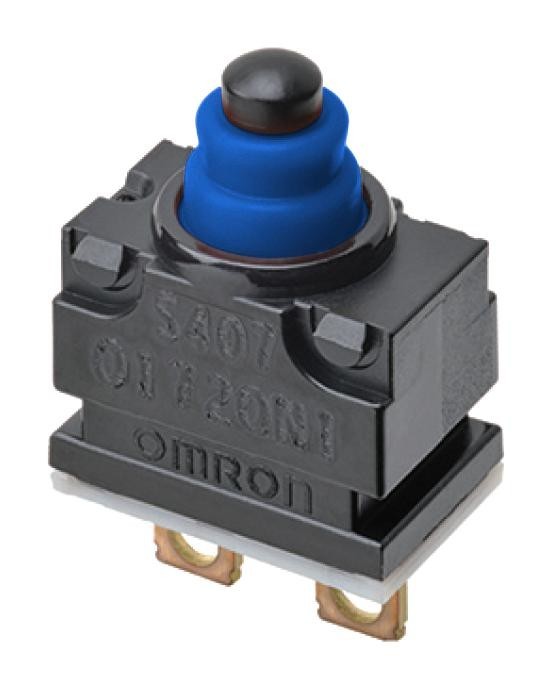 Omron Electronic Components D2Gwa03Hbyomr Microsw, Spst-No, 0.01A, 13.5Vdc, 1.2N
