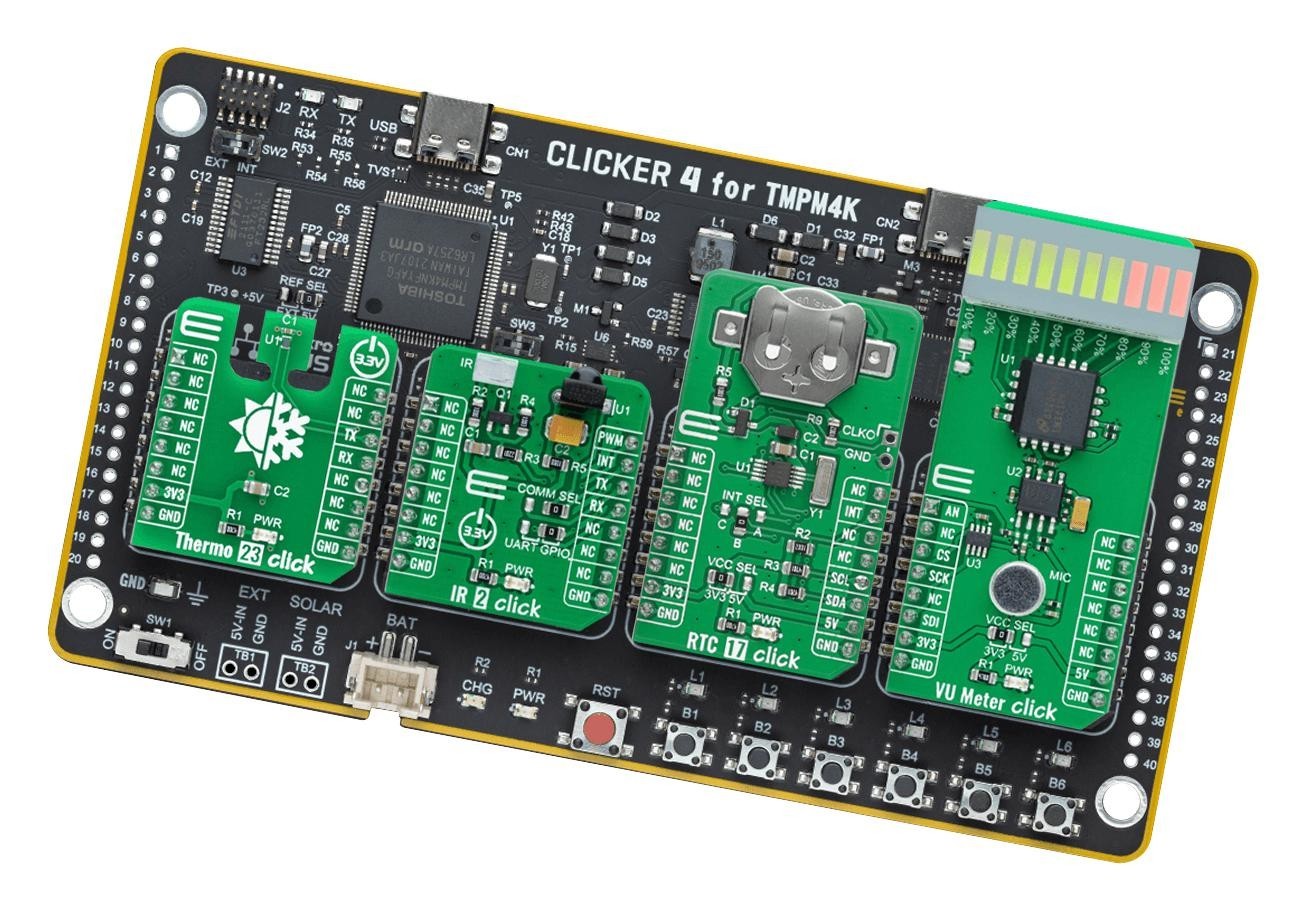 MikroElektronika Mikroe-4912 Dev Board, Clicker 4, ARM Cortex-M4