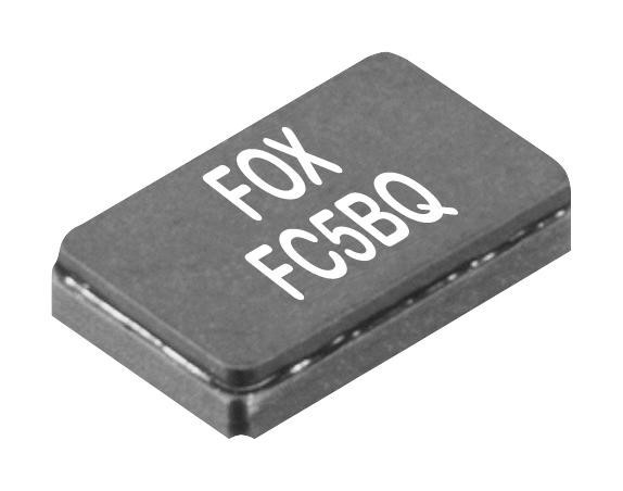 Fox Electronics Fc5Bqccmc24.0-T1 Xtal, 24Mhz, 20Pf, Smd, 5mm X 3.2mm