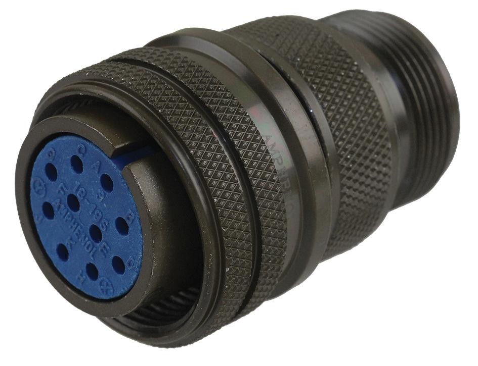 Amphenol Industrial 97-3106A-18-19S Circular Connector Plug Size 18, 10 Position, Cable