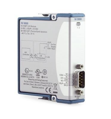 NI 781963-01 NI-9866, Lin Interface Module, 20Kbps